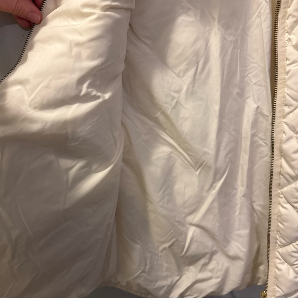 J. Crew Ivory Quilted Vest - Picture 5 of 7